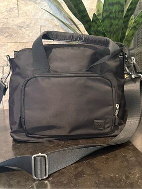 IHKWIP Mini Tote 2.0 with a crossbody strap in black